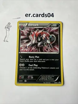 Zoroark HOLO BW09 • Black & White Black Star Promo • Pokemon TCG • Light Play - Image 1