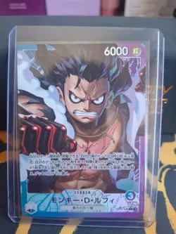 One Piece Card Game OP11-040 Leader Monkey D.Luffy Alt Art Japanese - Image 1