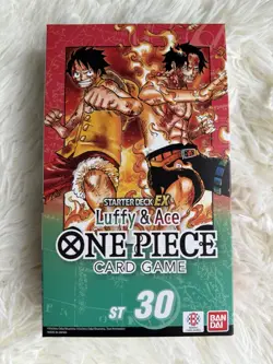 One Piece TCG Starter Deck EX ST-30 Luffy & Ace English - NEW - SEALED - Image 2