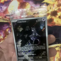 Mewtwo - SVP 052 - Scarlet & Violet 151 UPC Black Star Promo Sealed Pokemon TCG - Image 4