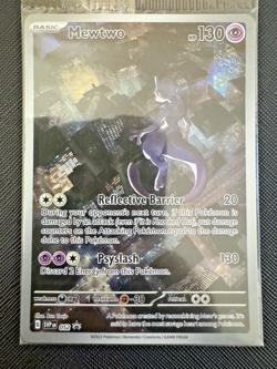 [SEALED] Mewtwo SVP 052 Pokemon TCG Black Star Promo Scarlet & Violet 151 - Image 1
