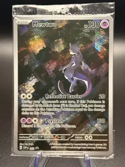 Pokemon TCG Mewtwo SVP 052 Scarlet Violet 151 Black Star Promo SEALED - Image 1