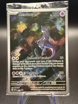 Pokemon TCG Mewtwo SVP 052 Scarlet Violet 151 Black Star Promo SEALED - Image 4