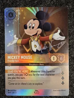 Disney Lorcana D100 Collector's Promo Gift Set All Cards Light Played - Image 2