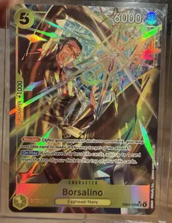 Borsalino (Alternate Art) EB04-058 Adventure on Kami's Island Foil - Image 1