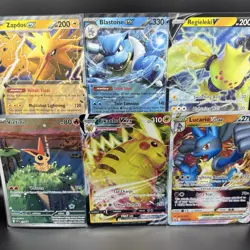 Pikachu Victini + OVERSIZE Black Star Promo SWSH - Pokemon TCG Promo Card Lot - Image 2