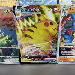 Pikachu Victini + OVERSIZE Black Star Promo SWSH - Pokemon TCG Promo Card Lot - Image 4