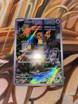 Pokemon TCG Charmander 044 SV Scarlet & Violet Promo Holo English 2023 HP 60 - Image 1
