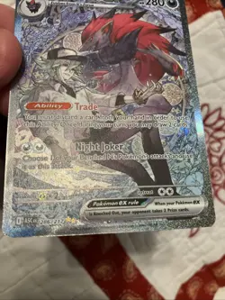 N's Zoroark EX 286/217 Ascended Heroes Special Illustration Rare Nice! - Image 4
