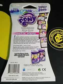 My Little Pony CCG Equestrian Odysseys Sealed Booster Pack Sleeved Card Game MLP - Image 2