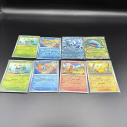 Pikachu Charmander Blastoise ex 151 Cosmic Holo - Pokemon TCG Promo Card Lot - Image 4