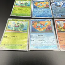 Pikachu Charmander Blastoise ex 151 Cosmic Holo - Pokemon TCG Promo Card Lot - Image 5
