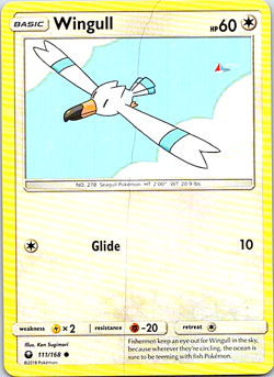 Wingull 111/168 Pokemon Celestial Storm Regular Light Play - Image 1