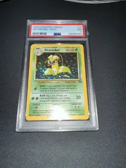 Pokemon Victreebel 14/64 Holo Jungle PSA 7 - Image 1
