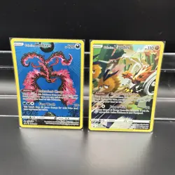 Galarian Moltres & Zapdos Black Star SWSH284 SWSH283 Pokemon TCG Promo Card Lot - Image 1