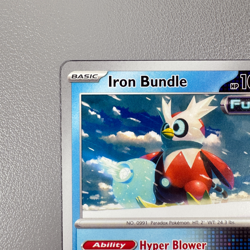 Pokemon TCG Card - Iron Bundle 56/182 Uncommon | 2023 Paradox Rift | NM/Mint - Image 3