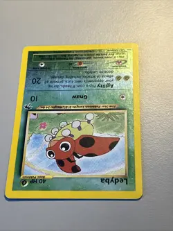Ledyba 7/18 Southern Islands Pokemon Reverse Holo - MP - Image 3