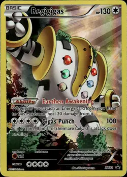 Regigigas (Full Art Promo) XY82 Holo Promo XY Promo Pokemon Holo MP - Image 1