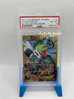 Pokemon TCG Shaymin EX Full Art Alt Art Holo XY Promo 77a/108 PSA 6 EN - Image 1
