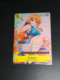 O-Nami (Welcome Pack Vol. 2) OP06-101 One Piece Promotion Cards One Piece NM - Image 1
