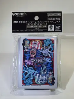 ☠ Buggy Official Sleeve Limited Edition One Piece Card *USA SELLER - Image 1