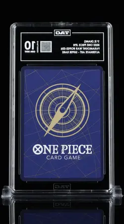 TAG 10 GEM MT NAMI OP02-036 ONE PIECE JPN. 2022 PARAMOUNT WAR ALT ART 1st Gem - Image 2