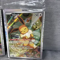 TWO (2) Eevee 173 Sv: Scarlet & Violet Promo Cards Holo *SEALED* - Image 3