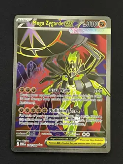 Mega Zygarde EX 104/088 Perfect Order Full Art Ultra Rare - Image 1