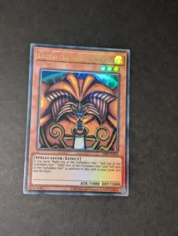 Yugioh Exodia the Forbidden One LOB-EN124 Ultra Rare 25th Anniversary Reprint NM - Image 2