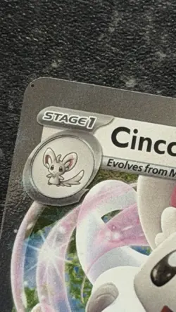 Pokemon Cinccino Ex Miscut Error card - Image 2