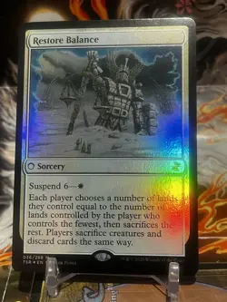 MTG | Restore Balance [Time Spiral Remastered] ✨FOIL✨ - Image 1