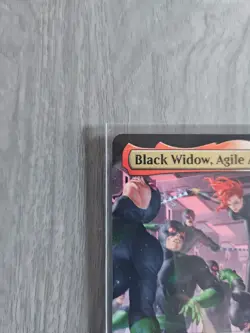 Black Widow, Agile Avenger (Extended Art) Rare Marvel Super Heroes Commander - Image 2