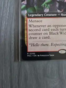 Black Widow, Agile Avenger (Extended Art) Rare Marvel Super Heroes Commander - Image 3