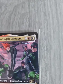 Black Widow, Agile Avenger (Extended Art) Rare Marvel Super Heroes Commander - Image 5