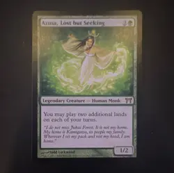 Azusa, Lost but Seeking Champions of Kamigawa Rare #201/306 EN 2004 MtG - Image 1