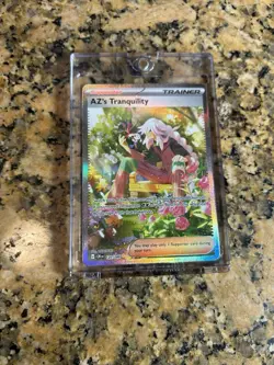 Pokemon AZ's Tranquility Full Art Holo Rare Trainer Supporter 120/086 - Image 1