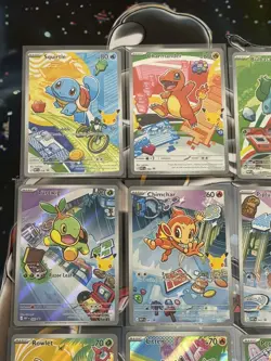 Pokemon 2026 First Partner Illustration Collection Series 1 Promos Complete Set - Image 3