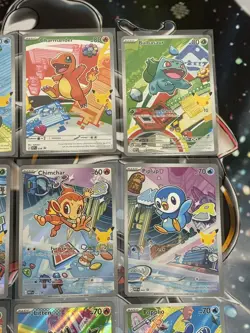 Pokemon 2026 First Partner Illustration Collection Series 1 Promos Complete Set - Image 4