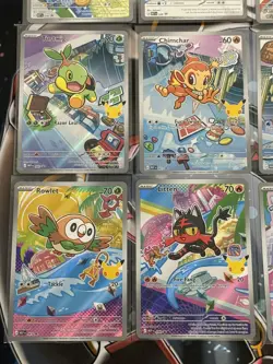 Pokemon 2026 First Partner Illustration Collection Series 1 Promos Complete Set - Image 5