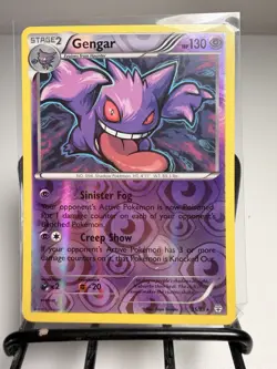 Pokemon TCG Gengar 60/162 Reverse Holo Holo Rare Breakthrough - Image 1
