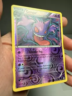 Pokemon TCG Gengar 60/162 Reverse Holo Holo Rare Breakthrough - Image 2