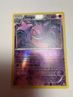 Pokemon TCG Gengar 60/162 Reverse Holo Holo Rare Breakthrough - Image 4