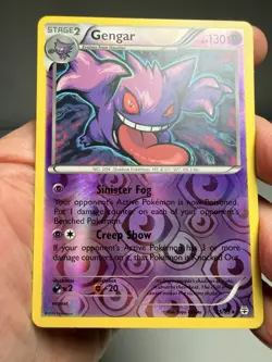 Pokemon TCG Gengar 60/162 Reverse Holo Holo Rare Breakthrough - Image 5