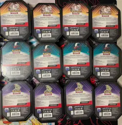 12 Pokemon Triple Whammy Tins Darkrai Tyranitar Slaking Sealed Lot - Image 2