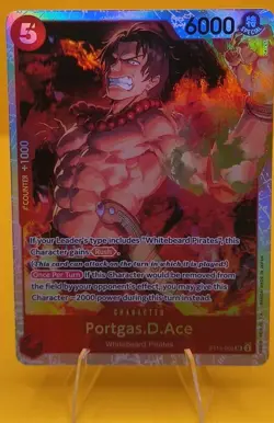 ST15-005 Portgas.D.Ace (SR) Starter Deck 15: RED Edward.Newgate One Piece Card - Image 1