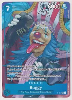 Buggy P-084 Promo Starter Deck NM One Piece TCG English No.3 - Image 1