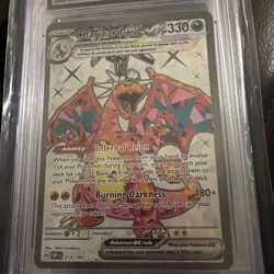 Pokemon TCG Charizard ex Sv03: Obsidian Flames 215/197 Holo Ultra Rare - Image 2