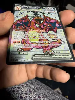 Pokemon TCG Sv03: Obsidian Flames Charizard EX Ultra Rare Holo English 215/197 - Image 2
