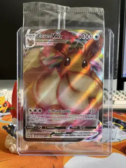 Pokemon Eevee VMAX SWSH087 Shining Fates ETB Promo Card Sealed Mint - Image 1