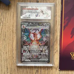 Obsidian Flames Master Set 100% Complete In Lictin Binder Graded Charizard 223 - Image 3